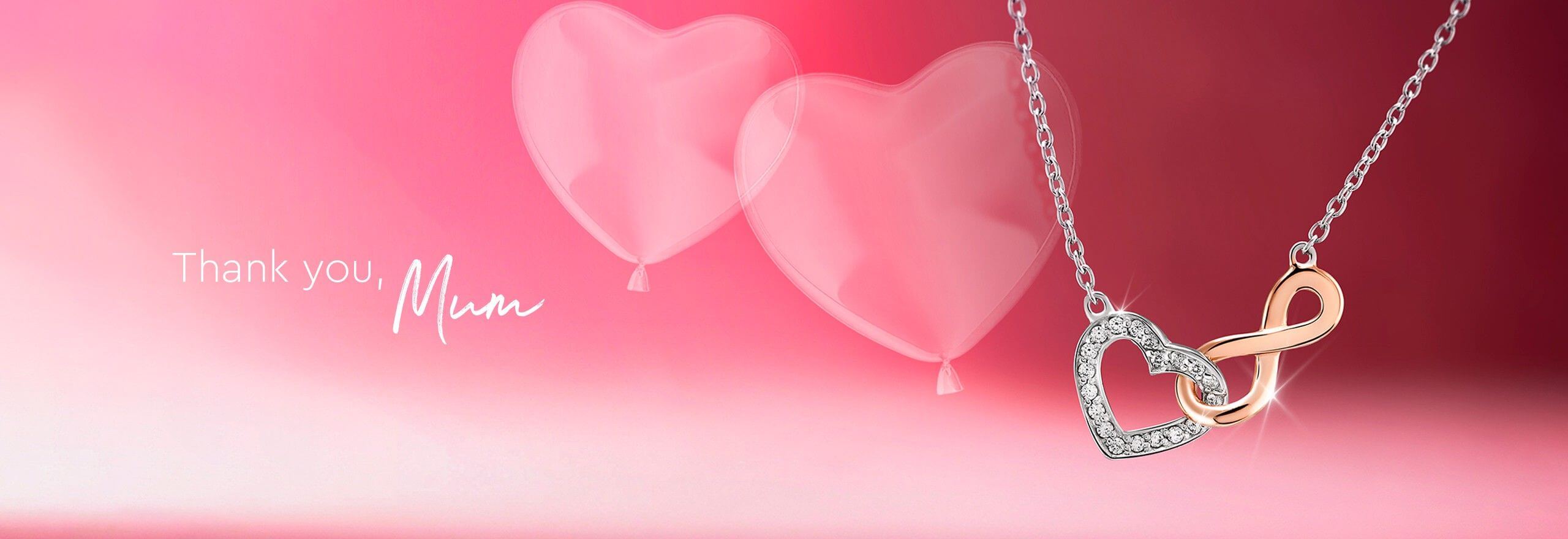 Obrigado Mãe, colares corações