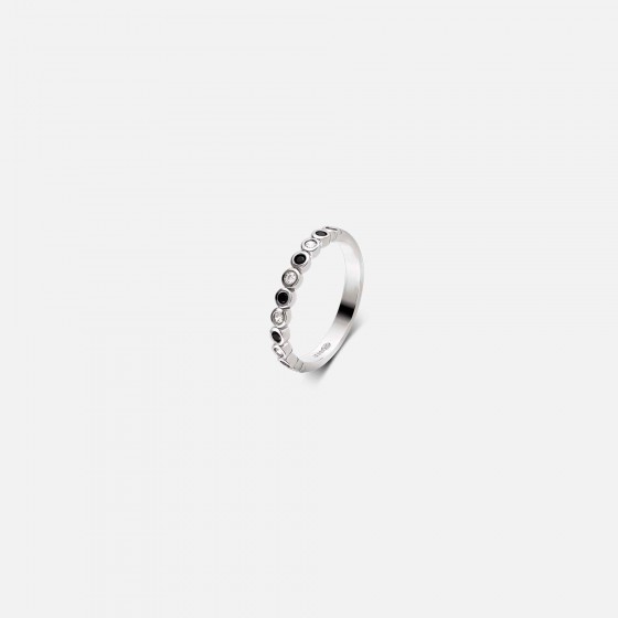 Unlimited Black & White Ring