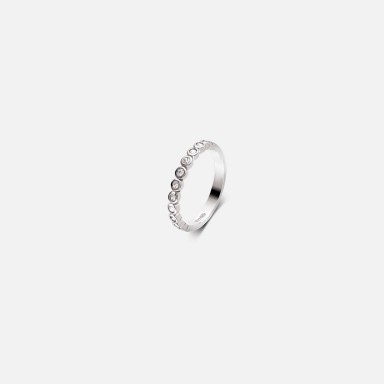 Unlimited Solitaire Rounded Ring