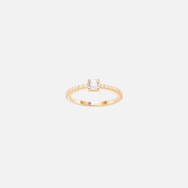 Mia Rose Solitaire Gold Ring