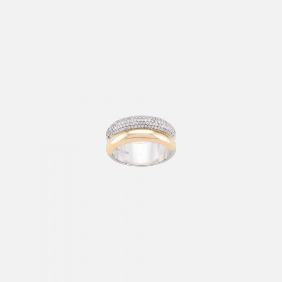Classy Two Hoops Ring
