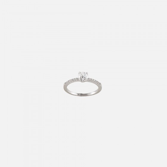 Classy Solitaire Small Ring