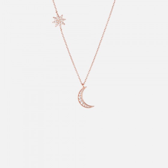 Matchy Moon & Sun Necklace