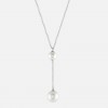 Classy Two Pearls Long Necklace