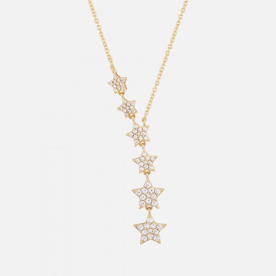Matchy Stars Long Necklace