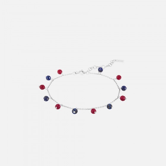 Fun Beads Blue & Red Bracelet