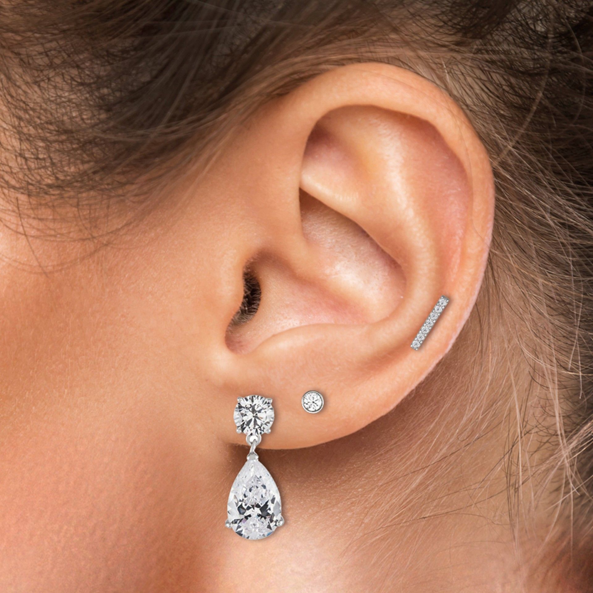 Pendientes Glow Straight