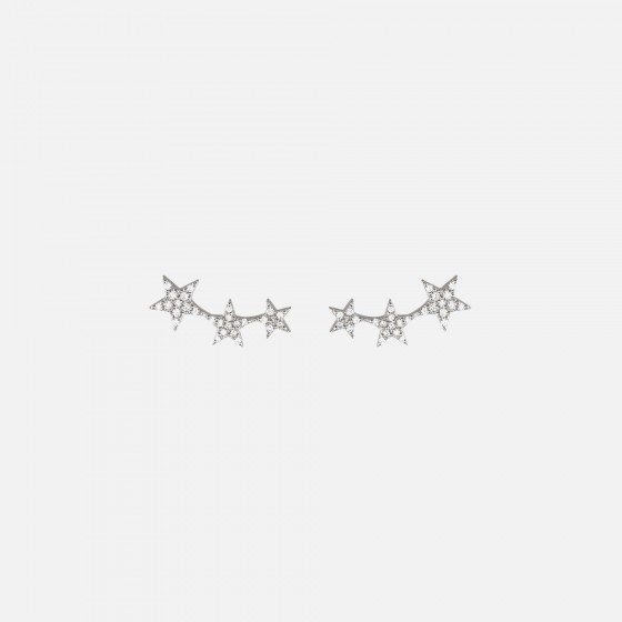 Matchy Climber Shinny Stars Earrings