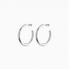 Matchy Plain Medium Hoops