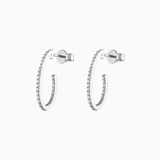 Glow Oval Hoops