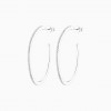 Glow Oval Large Hoops