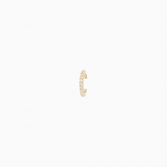 Mia Rose Shiny Gold Ear Cuff