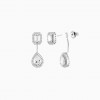 Pendientes Classy Drop & Square