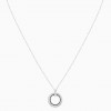 Glow Black Circles Necklace