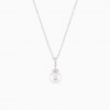 Classy Pearl Twist Necklace