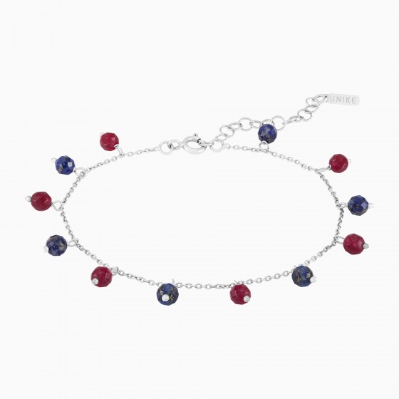 Fun Beads Blue & Red Bracelet