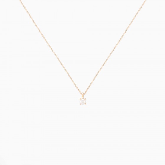 Mia Rose Pearl Gold Necklace