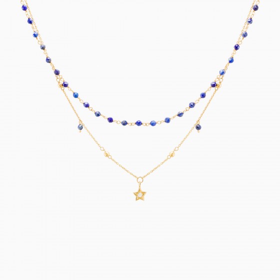 Winter Double Gold Necklace