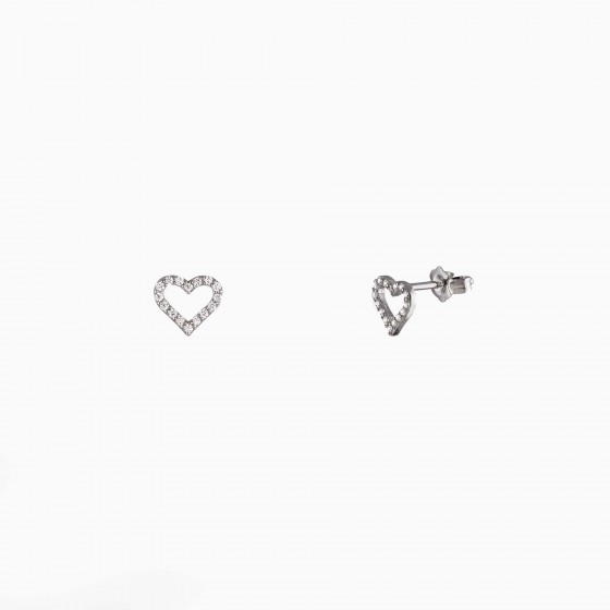 Classy Heart Earrings