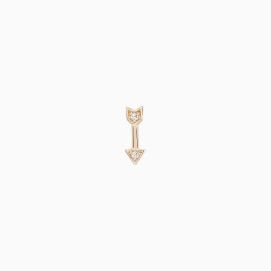 Matchy Arrow Gold Earring