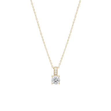 Colar Classy Cz Gold