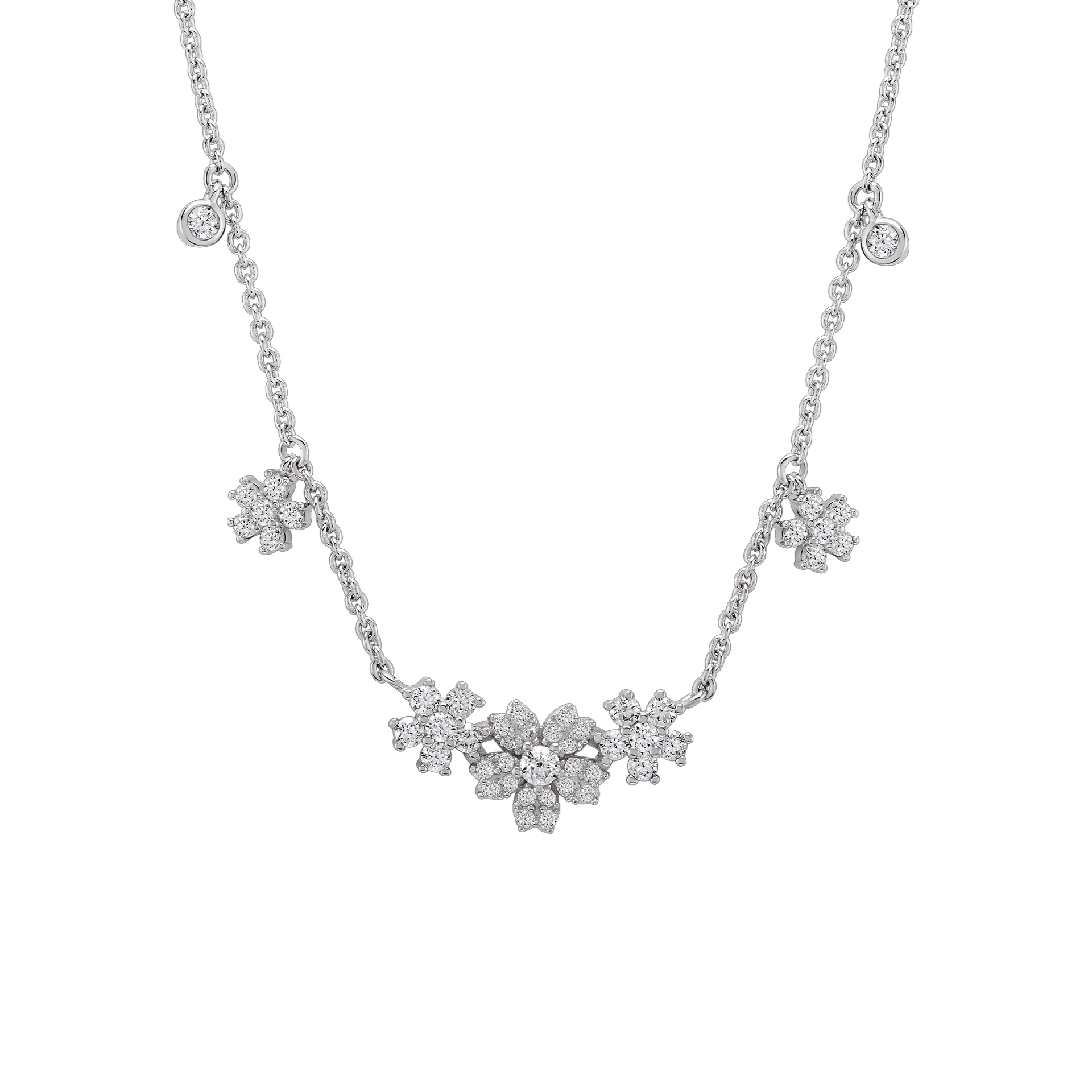 Collar Matchy Multiple Flowers