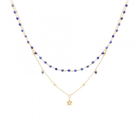 Winter Double Gold Necklace