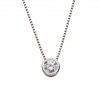 Collar Classy Round Solitaire