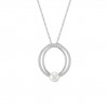 Collar Classy Pearl Circle