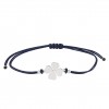 Fun Tassel Blue Clover Bracelet