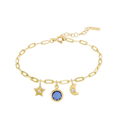 Pulseira Winter Gold Moon and Star
