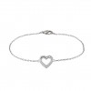 Classy Flip Me Heart Bracelet