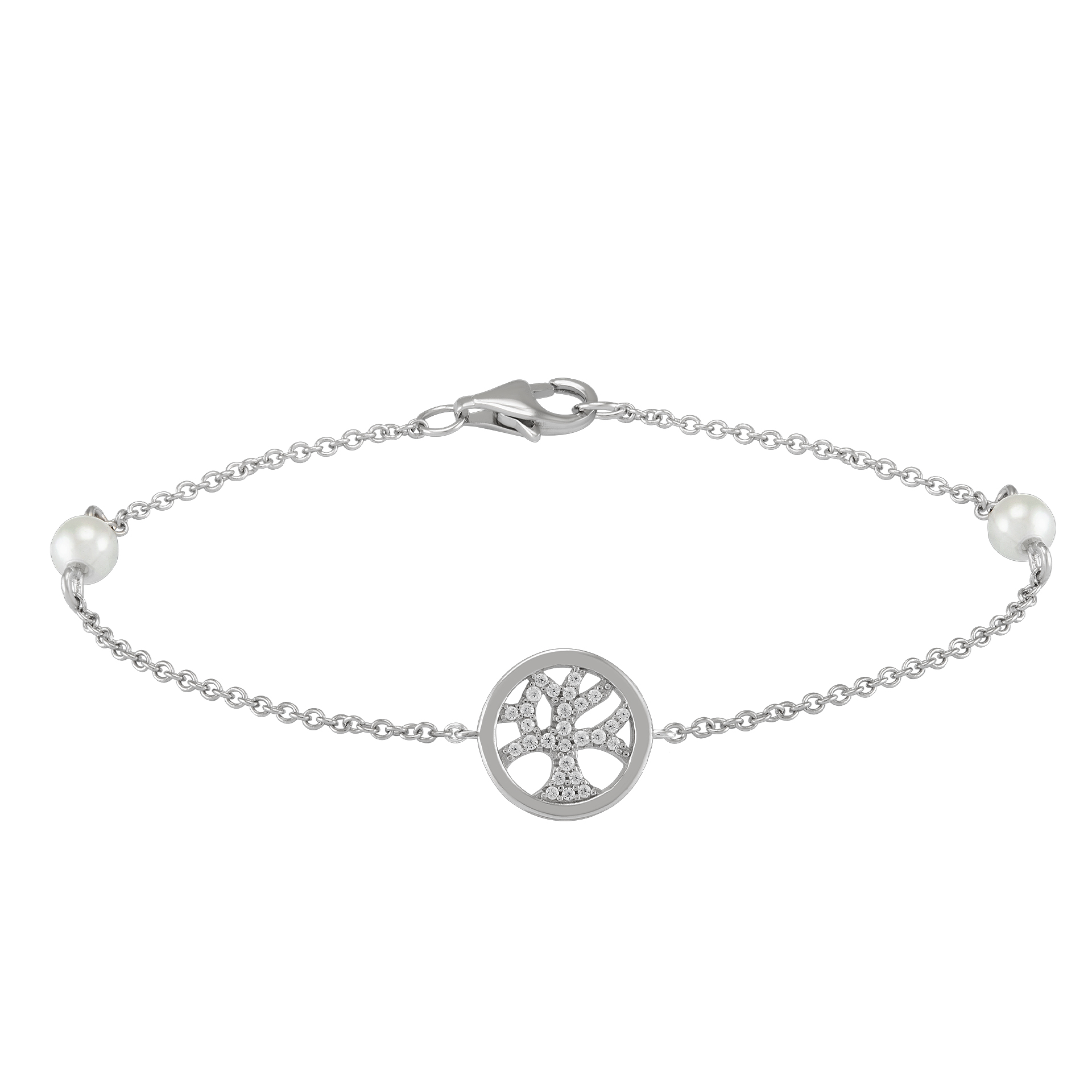 Pulseira Classy Tree of Life Pearls