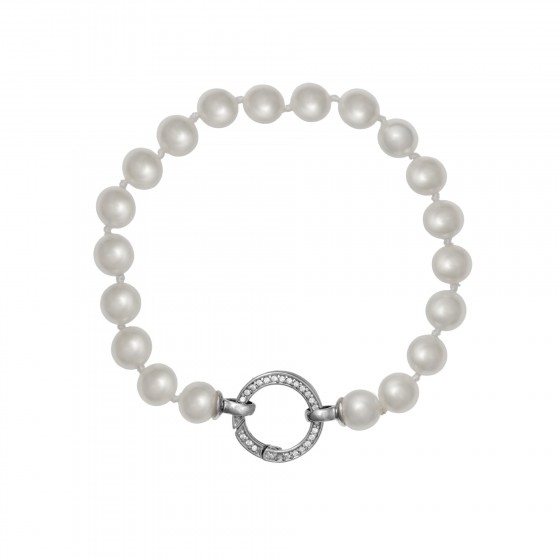 Pearls Circle Bracelet