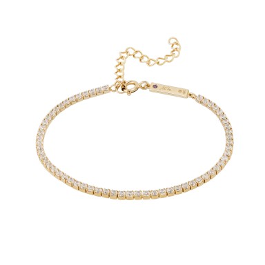 Mia Rose Shiny Gold Bracelet