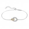 Classy Two Circles Bracelet