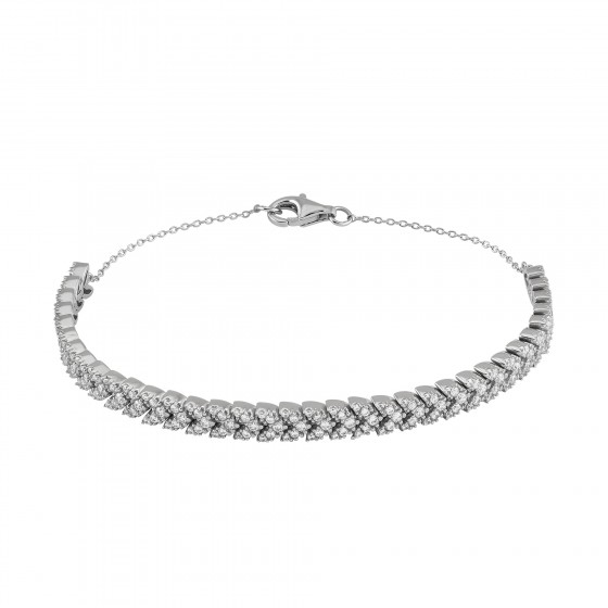 Classy Shiny Leaf Bracelet