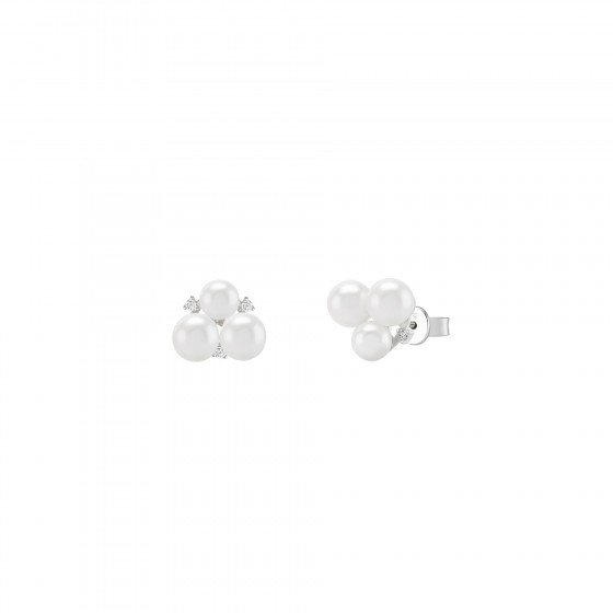 Pendientes Classy Pearl Triple