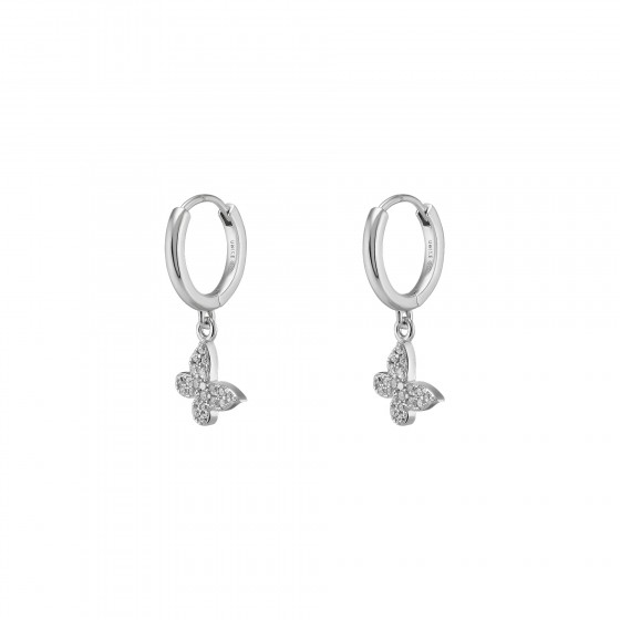 Matchy Butterfly Hoops
