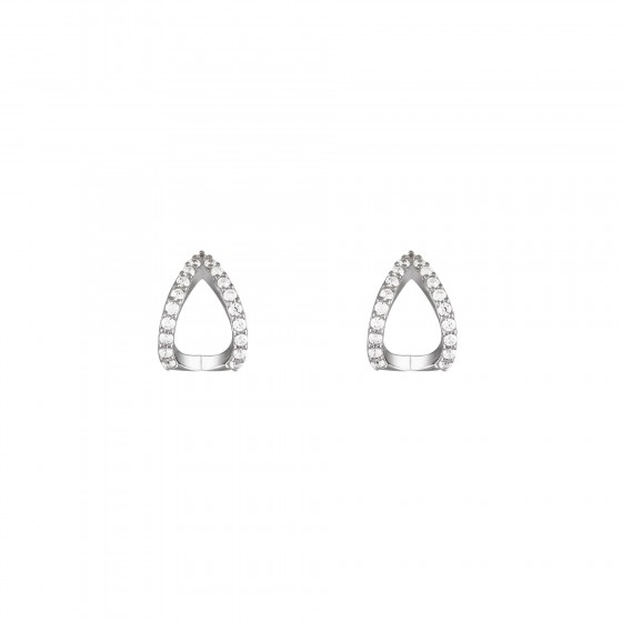 Glow Triangle Earrings