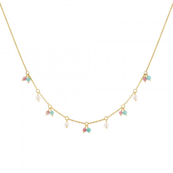 Fun Colorful Beads Necklace