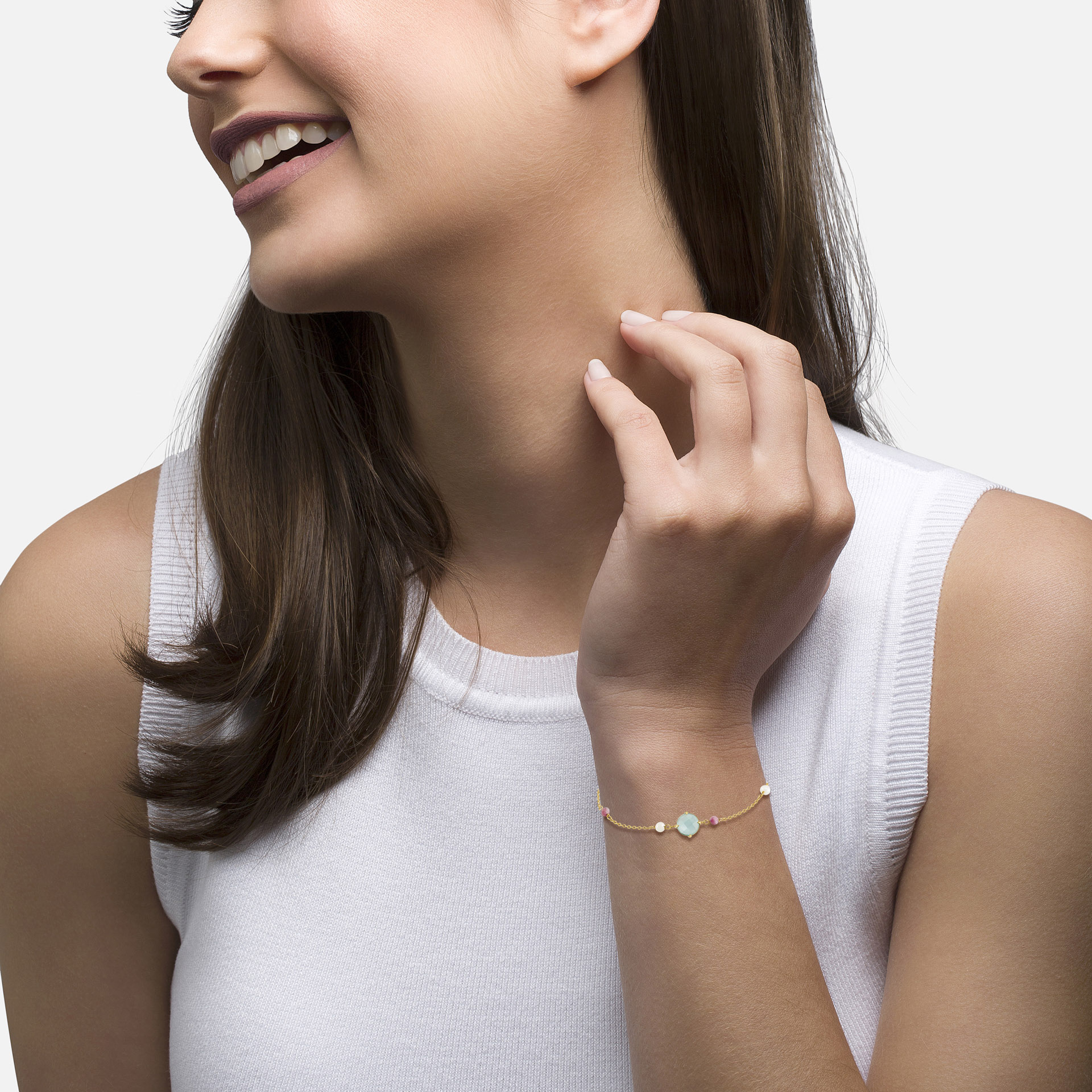 Fun Colorful Stones Bracelet