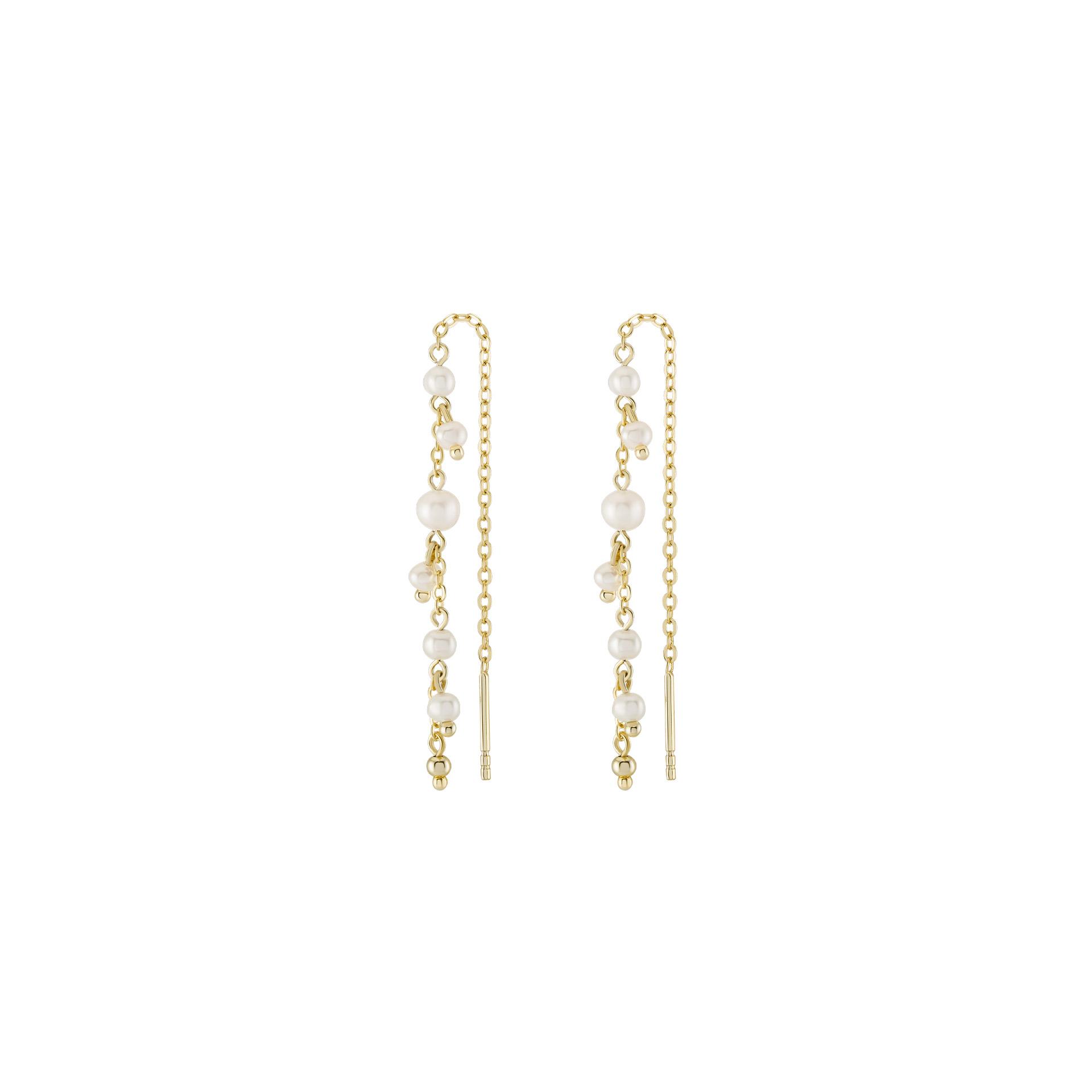 Pendientes Fun Multiple Pearls