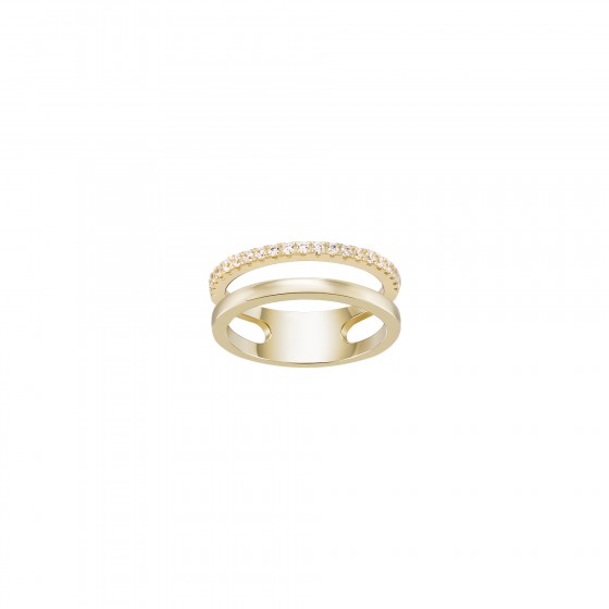 Classy Double Gold Ring