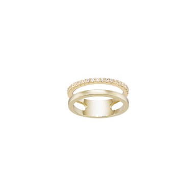 Classy Double Gold Ring