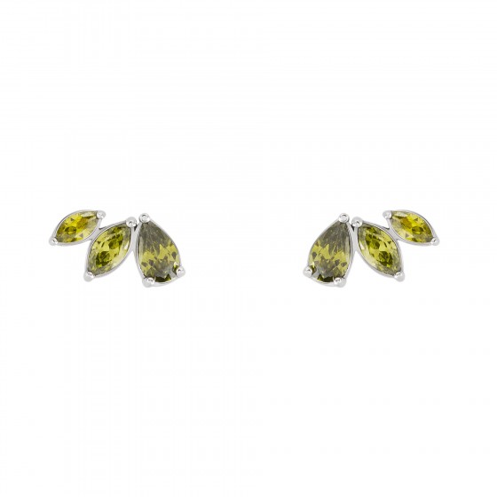 Brincos Matchy Color 3 Elements Olivine