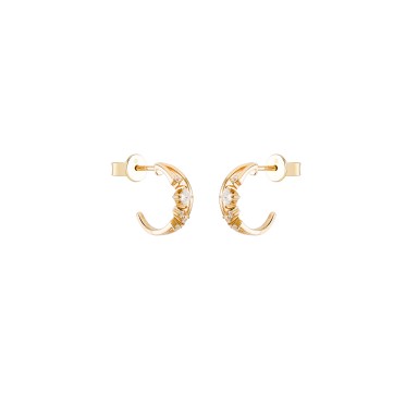 Argolas Classy Multiple Solitaire Gold
