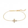 Classy Bold Cross Bracelet