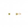 Pendientes Matchy Color Solitaire Olivine Golden