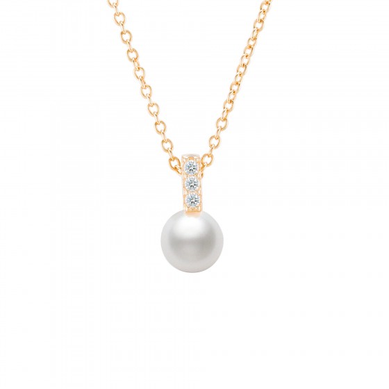 Pearls Gold Necklace
